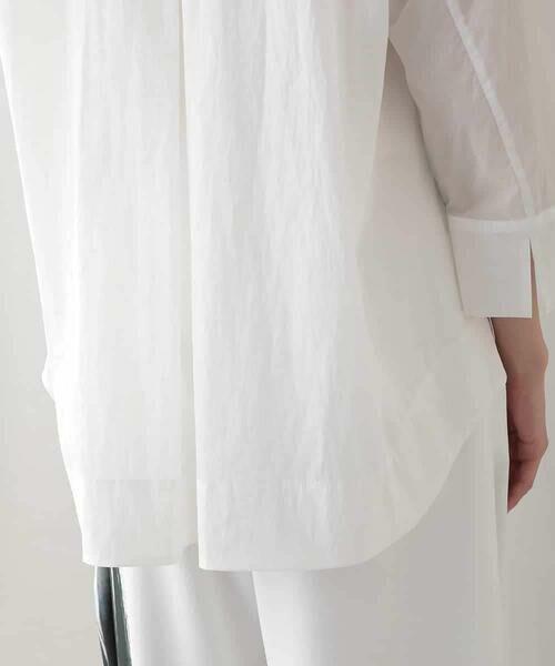 HIROKO KOSHINO / ヒロココシノ シャツ・ブラウス | バックタックデザインシャツ /日本製/洗える | 詳細7
