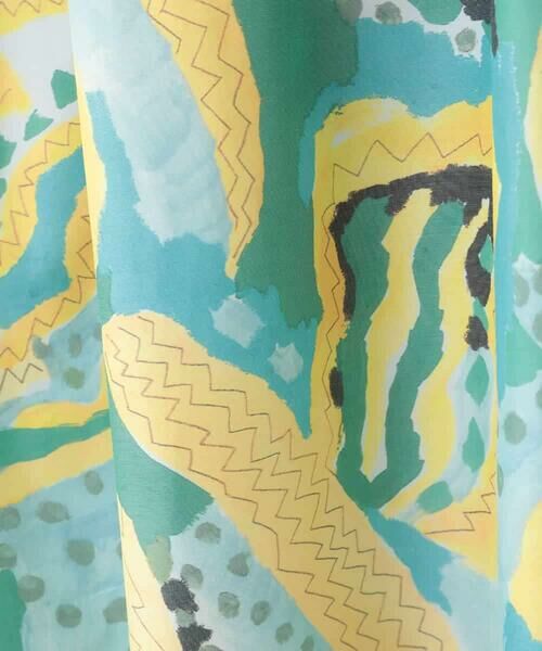 HIROKO KOSHINO / ヒロココシノ ロング・マキシ丈ワンピース | アーティスティックプリントワンピース /日本製 | 詳細10