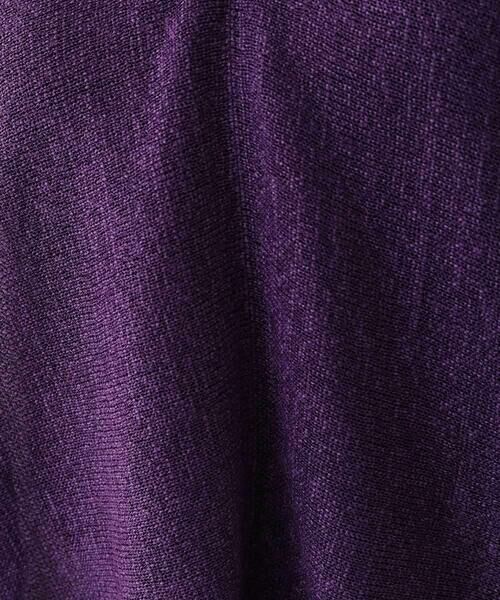 HIROKO KOSHINO / ヒロココシノ ニット・セーター | 【2WAY】テープヤーンドルマンニットプルオーバー /日本製 | 詳細7