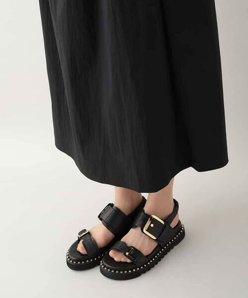 HIROKO KOSHINO / ヒロココシノ ロング・マキシ丈スカート | ラップライクデザインスカート /日本製/洗える | 詳細6