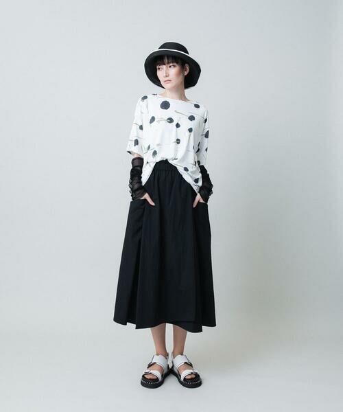 HIROKO KOSHINO / ヒロココシノ ロング・マキシ丈スカート | ラップライクデザインスカート /日本製/洗える | 詳細8