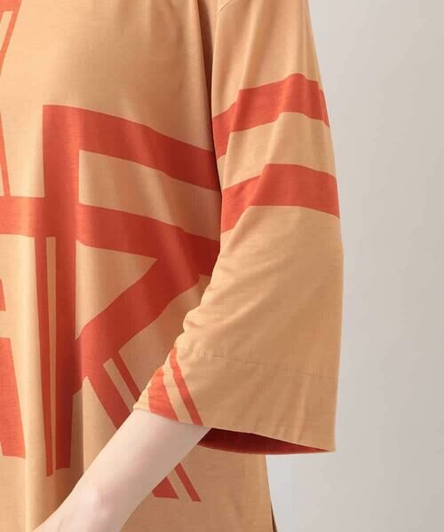 HIROKO KOSHINO / ヒロココシノ カットソー | クールベア天竺幾何プリントカットソー /日本製/洗える | 詳細5