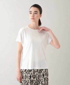 HIROKO KOSHINO / ヒロココシノ カットソー | ドライポンチシンプルプルオーバー /日本製/洗える