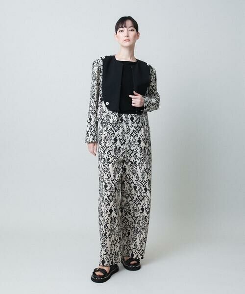 HIROKO KOSHINO / ヒロココシノ カットソー | ドライポンチレイヤードライクカットソー /日本製/洗える | 詳細10