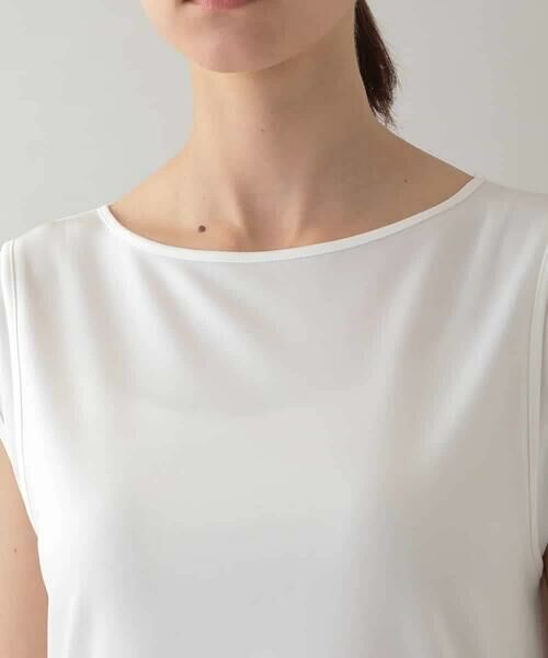 HIROKO KOSHINO / ヒロココシノ カットソー | ドライポンチレイヤードライクカットソー /日本製/洗える | 詳細3