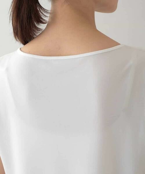 HIROKO KOSHINO / ヒロココシノ カットソー | ドライポンチレイヤードライクカットソー /日本製/洗える | 詳細4