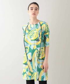 HIROKO KOSHINO / ヒロココシノ チュニック | アーティスティックプリントチュニック /日本製/洗える
