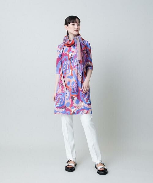 HIROKO KOSHINO / ヒロココシノ チュニック | アーティスティックプリントチュニック /日本製/洗える | 詳細8