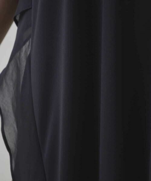 HIROKO KOSHINO / ヒロココシノ ロング・マキシ丈ワンピース | 【UVカット/遮熱性】ウイングスリーブジャージーワンピース /日本製/洗える | 詳細10