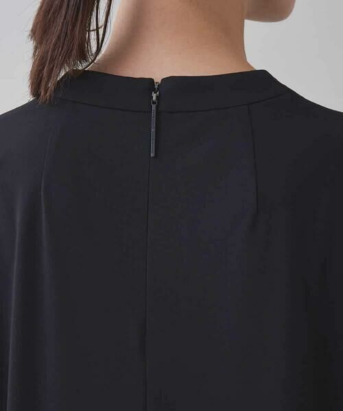 HIROKO KOSHINO / ヒロココシノ ロング・マキシ丈ワンピース | 【UVカット/遮熱性】ウイングスリーブジャージーワンピース /日本製/洗える | 詳細6