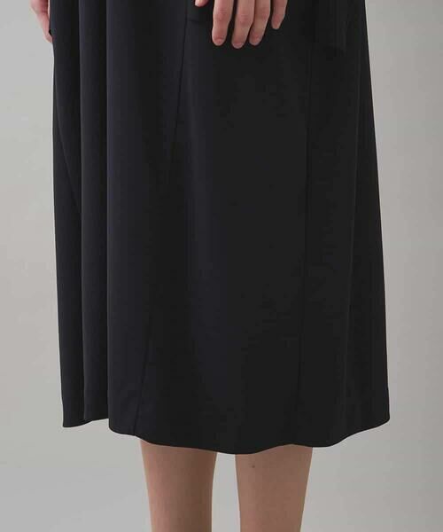 HIROKO KOSHINO / ヒロココシノ ロング・マキシ丈ワンピース | 【UVカット/遮熱性】ウイングスリーブジャージーワンピース /日本製/洗える | 詳細9