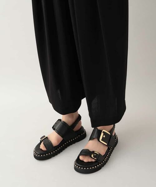 HIROKO KOSHINO / ヒロココシノ その他パンツ | ドライポンチタックパンツ /日本製/洗える | 詳細6