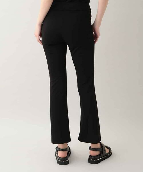 HIROKO KOSHINO / ヒロココシノ チノ・ワークパンツ | ドライポンチサイドスリットパンツ /日本製/洗える | 詳細2