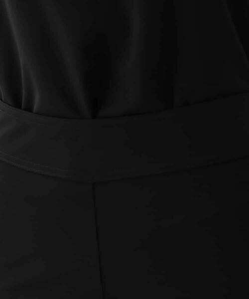 HIROKO KOSHINO / ヒロココシノ チノ・ワークパンツ | ドライポンチサイドスリットパンツ /日本製/洗える | 詳細3