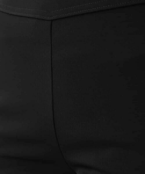 HIROKO KOSHINO / ヒロココシノ チノ・ワークパンツ | ドライポンチサイドスリットパンツ /日本製/洗える | 詳細7
