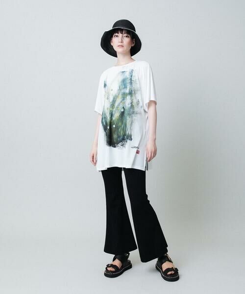 HIROKO KOSHINO / ヒロココシノ その他パンツ | ストレッチポンチベルラインパンツ /日本製/洗える | 詳細7