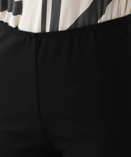 HIROKO KOSHINO / ヒロココシノ ショート・ハーフ・半端丈パンツ | ストレッチポンチミドル丈フレアパンツ /日本製/洗える | 詳細3