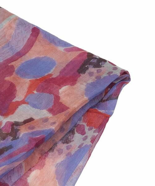 HIROKO KOSHINO / ヒロココシノ マフラー・ショール・スヌード・ストール | TUBOMIプリントストール | 詳細3