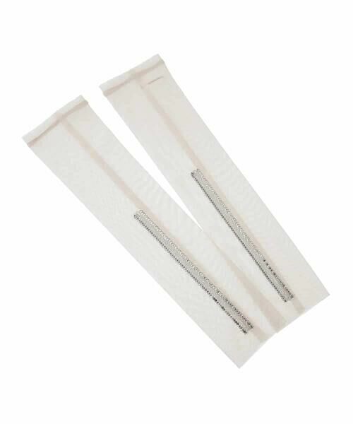 HIROKO KOSHINO / ヒロココシノ その他 | スパンコールラインアームカバー/日本製/洗える | 詳細1