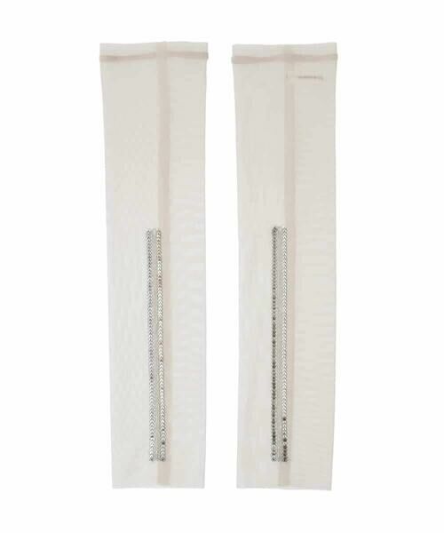 HIROKO KOSHINO / ヒロココシノ その他 | スパンコールラインアームカバー/日本製/洗える | 詳細2