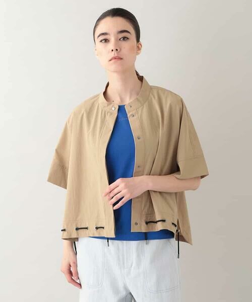 HIROKO KOSHINO / ヒロココシノ シャツ・ブラウス | ドロストデザインブラウス /洗える | 詳細1