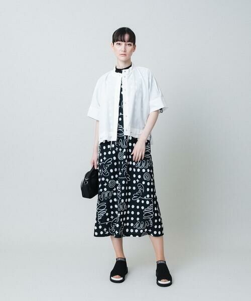 HIROKO KOSHINO / ヒロココシノ シャツ・ブラウス | ドロストデザインブラウス /洗える | 詳細13