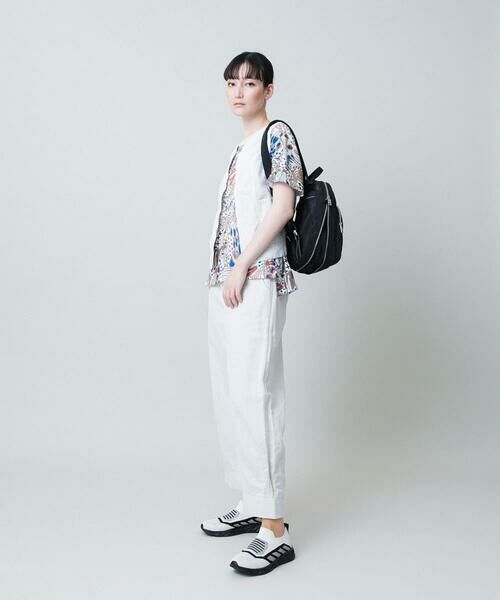 HIROKO KOSHINO / ヒロココシノ ベスト | ライトデニムメッシュジョイントベスト /洗える | 詳細12