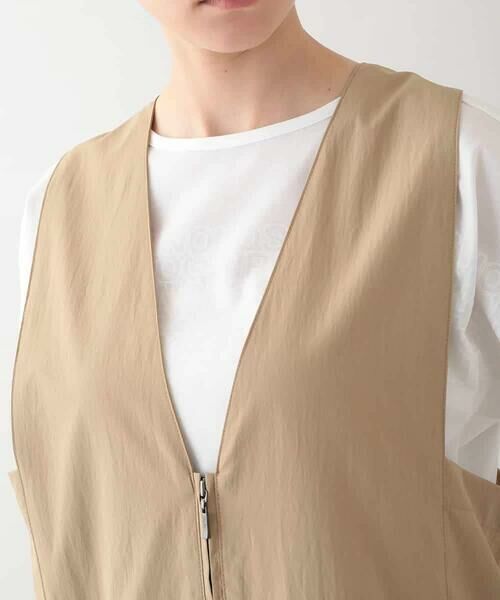 HIROKO KOSHINO / ヒロココシノ ロング・マキシ丈スカート | ドロストデザインジレワンピース /洗える | 詳細5