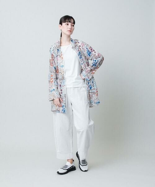 HIROKO KOSHINO / ヒロココシノ その他アウター | ペンギンプリントナイロンコート/洗える | 詳細13