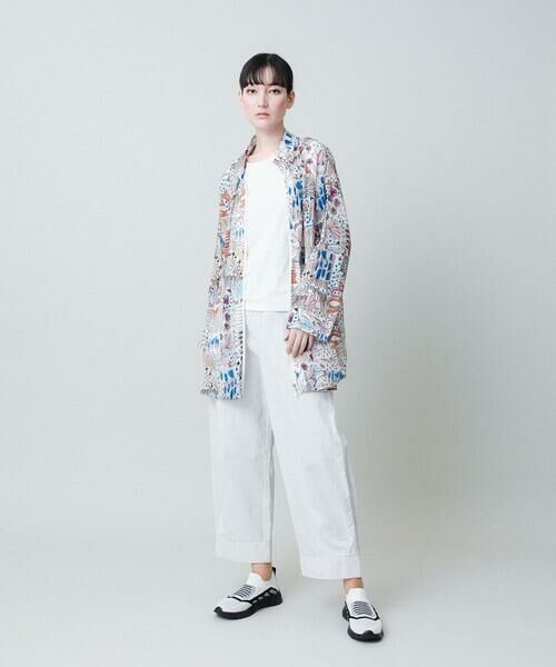 HIROKO KOSHINO / ヒロココシノ その他アウター | ペンギンプリントナイロンコート/洗える | 詳細14