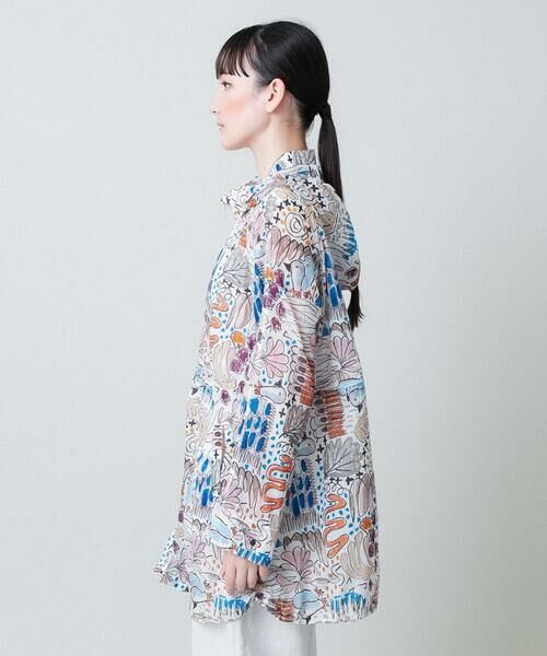 HIROKO KOSHINO / ヒロココシノ その他アウター | ペンギンプリントナイロンコート/洗える | 詳細2