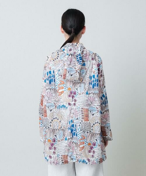 HIROKO KOSHINO / ヒロココシノ その他アウター | ペンギンプリントナイロンコート/洗える | 詳細3