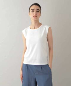 HIROKO KOSHINO / ヒロココシノ カットソー | グリッターロゴカットソー /日本製/洗える