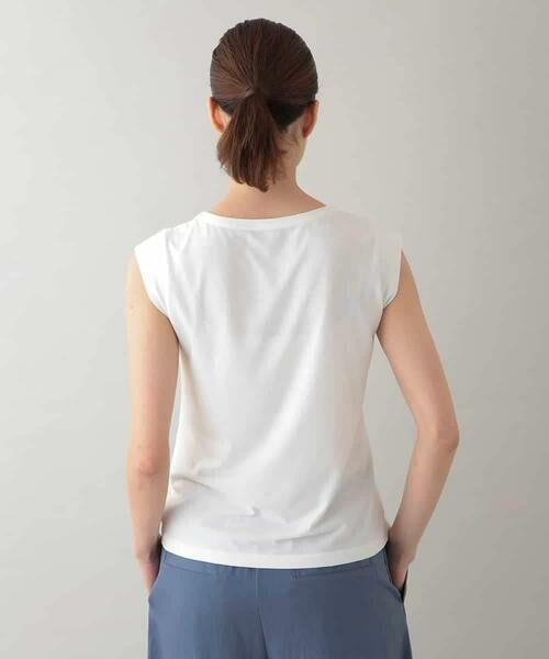 HIROKO KOSHINO / ヒロココシノ カットソー | グリッターロゴカットソー /日本製/洗える | 詳細2