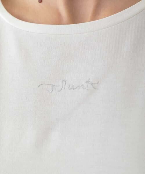 HIROKO KOSHINO / ヒロココシノ カットソー | グリッターロゴカットソー /日本製/洗える | 詳細7