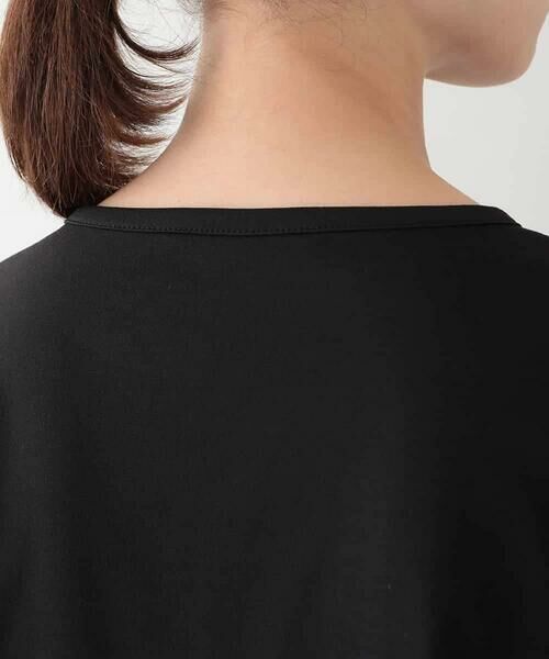 HIROKO KOSHINO / ヒロココシノ カットソー | オパールロゴプリントカットソー /日本製/洗える | 詳細4