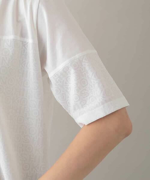 HIROKO KOSHINO / ヒロココシノ チュニック | オパールロゴプリントチュニック /日本製/洗える | 詳細5