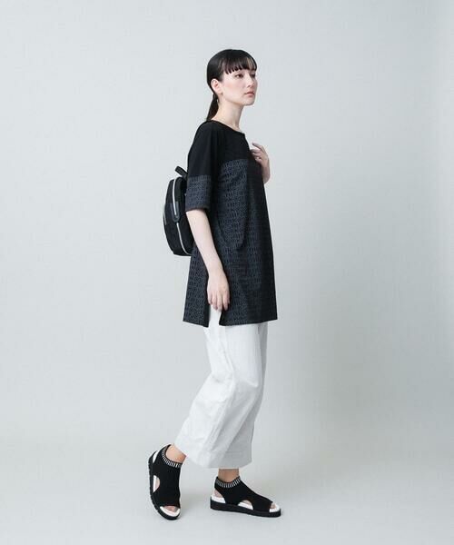 HIROKO KOSHINO / ヒロココシノ チュニック | オパールロゴプリントチュニック /日本製/洗える | 詳細8