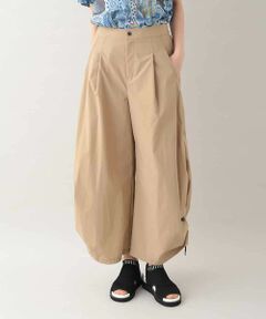 HIROKO KOSHINO / ヒロココシノ チノ・ワークパンツ | サイドドロストボリュームパンツ/洗える