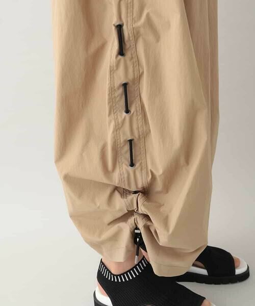 HIROKO KOSHINO / ヒロココシノ チノ・ワークパンツ | サイドドロストボリュームパンツ/洗える | 詳細7