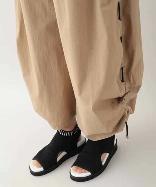 HIROKO KOSHINO / ヒロココシノ チノ・ワークパンツ | サイドドロストボリュームパンツ/洗える | 詳細8