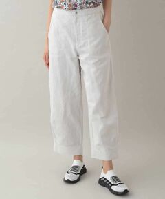 HIROKO KOSHINO / ヒロココシノ チノ・ワークパンツ | ライトデニムデザインパンツ/洗える