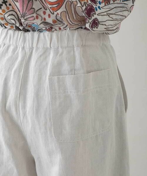 HIROKO KOSHINO / ヒロココシノ チノ・ワークパンツ | ライトデニムデザインパンツ/洗える | 詳細5