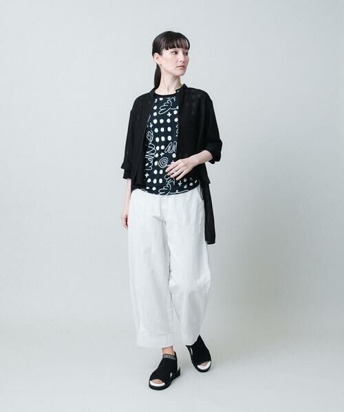 HIROKO KOSHINO / ヒロココシノ チノ・ワークパンツ | ライトデニムデザインパンツ/洗える | 詳細8