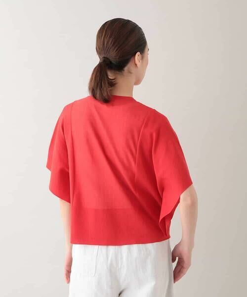 HIROKO KOSHINO / ヒロココシノ カーディガン・ボレロ | フレアスリーブデザインニットカーディガン/洗える | 詳細3