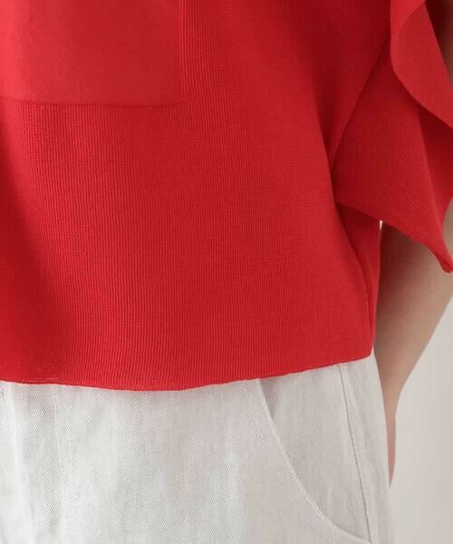 HIROKO KOSHINO / ヒロココシノ カーディガン・ボレロ | フレアスリーブデザインニットカーディガン/洗える | 詳細7