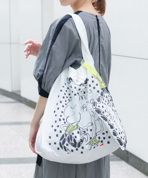 HIROKO KOSHINO / ヒロココシノ トートバッグ | イラストプリントエコバッグ | 詳細1