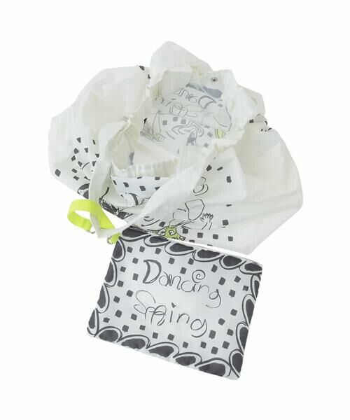 HIROKO KOSHINO / ヒロココシノ トートバッグ | イラストプリントエコバッグ | 詳細10