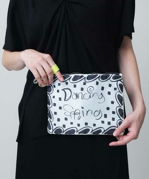 HIROKO KOSHINO / ヒロココシノ トートバッグ | イラストプリントエコバッグ | 詳細2
