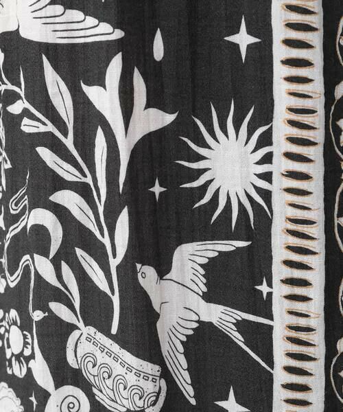 HIROKO KOSHINO / ヒロココシノ ロング・マキシ丈ワンピース | ボタニカルアートパネルワンピース/日本製 | 詳細8